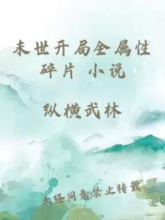 末世开局全属性碎片 小说小说封面 末世开局全属性碎片 小说